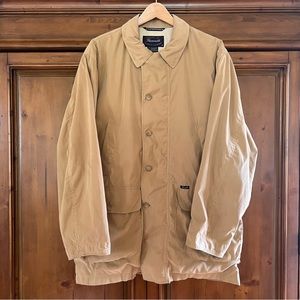 Façonnable water resistant windbreaker field/barn jacket